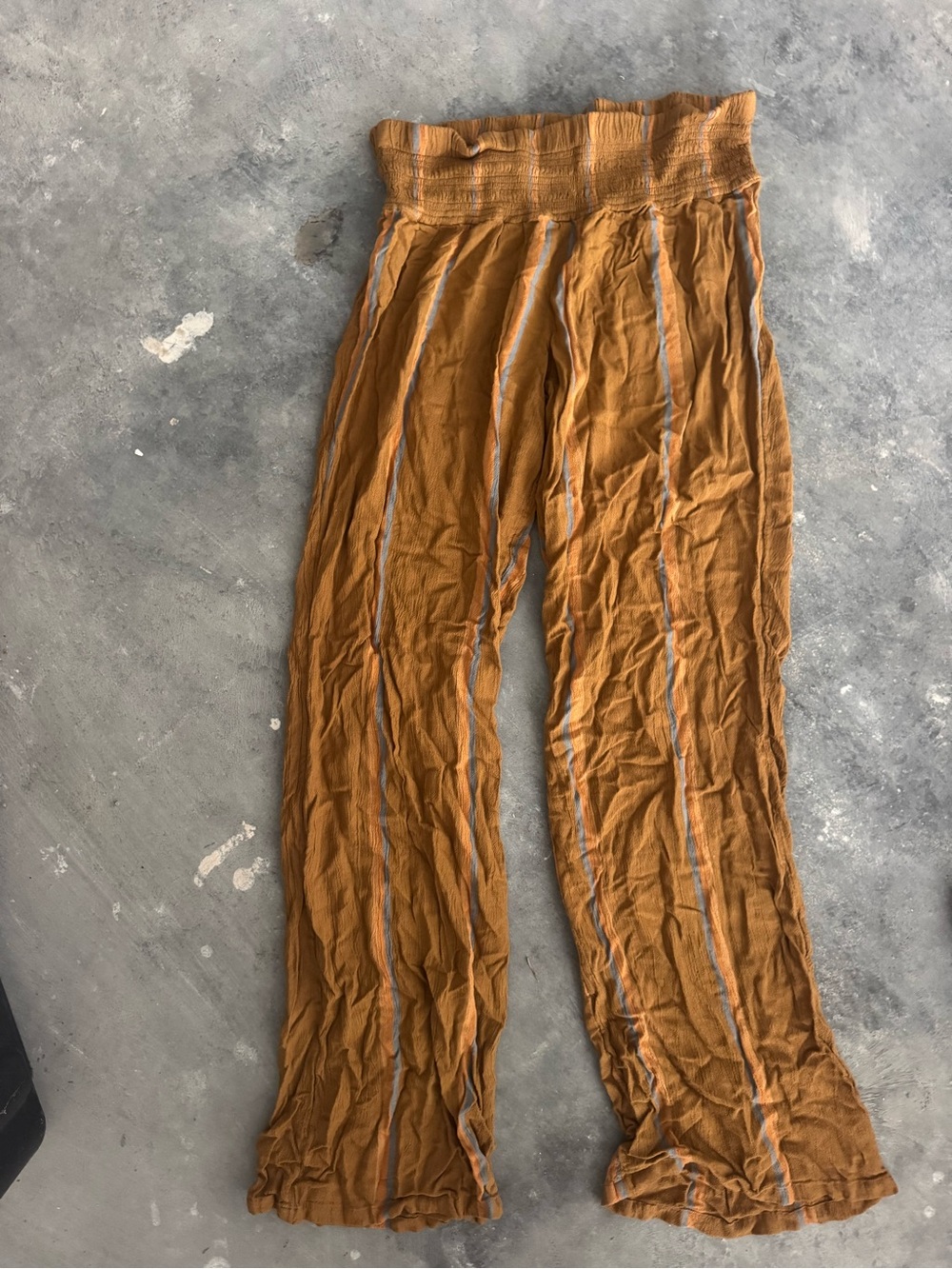 O'Neill Women’s Rust Brown Wide-Leg Pants